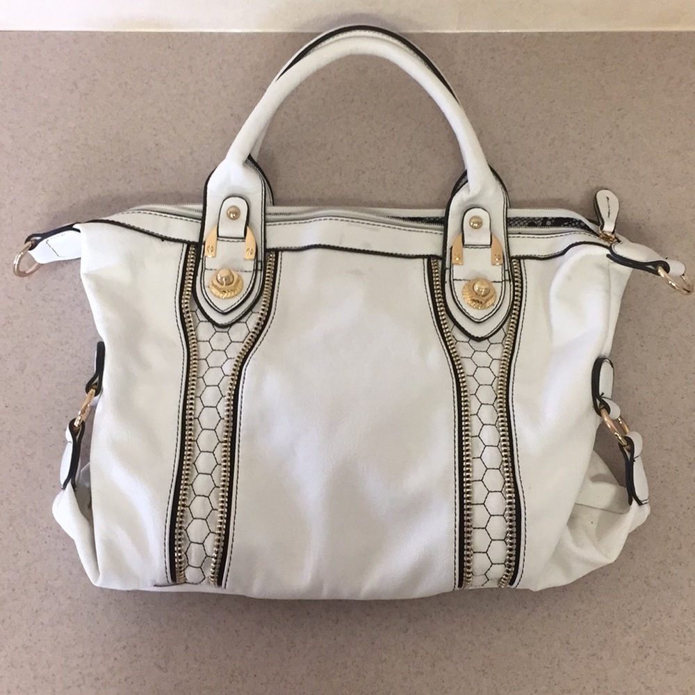 White purse